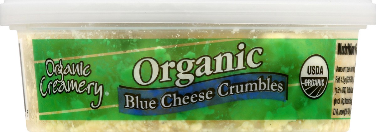 slide 13 of 13, Organic Creamery Blue Cheese Crumbles, Organic, 4 oz