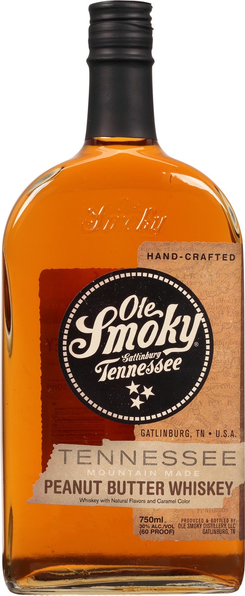 slide 1 of 12, Ole Smoky Tennessee Peanut Butter Whiskey 750 ml, 750 ml
