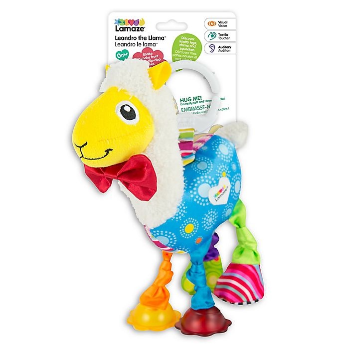 slide 3 of 6, Lamaze Leandro the Llama Plush Toy, 1 ct