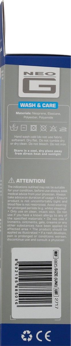 slide 3 of 11, Neo G Universal Size Open Knee Support 1 ea, 1 ct