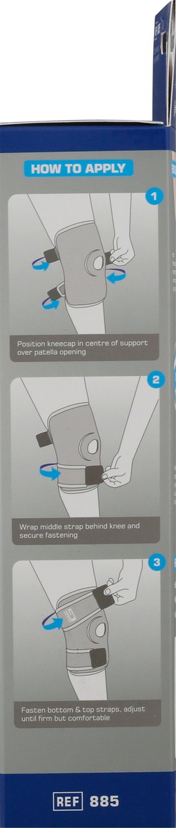 slide 11 of 11, Neo G Universal Size Open Knee Support 1 ea, 1 ct