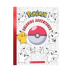 Pokémon Coloring Adventures - by Scholastic (Paperback)