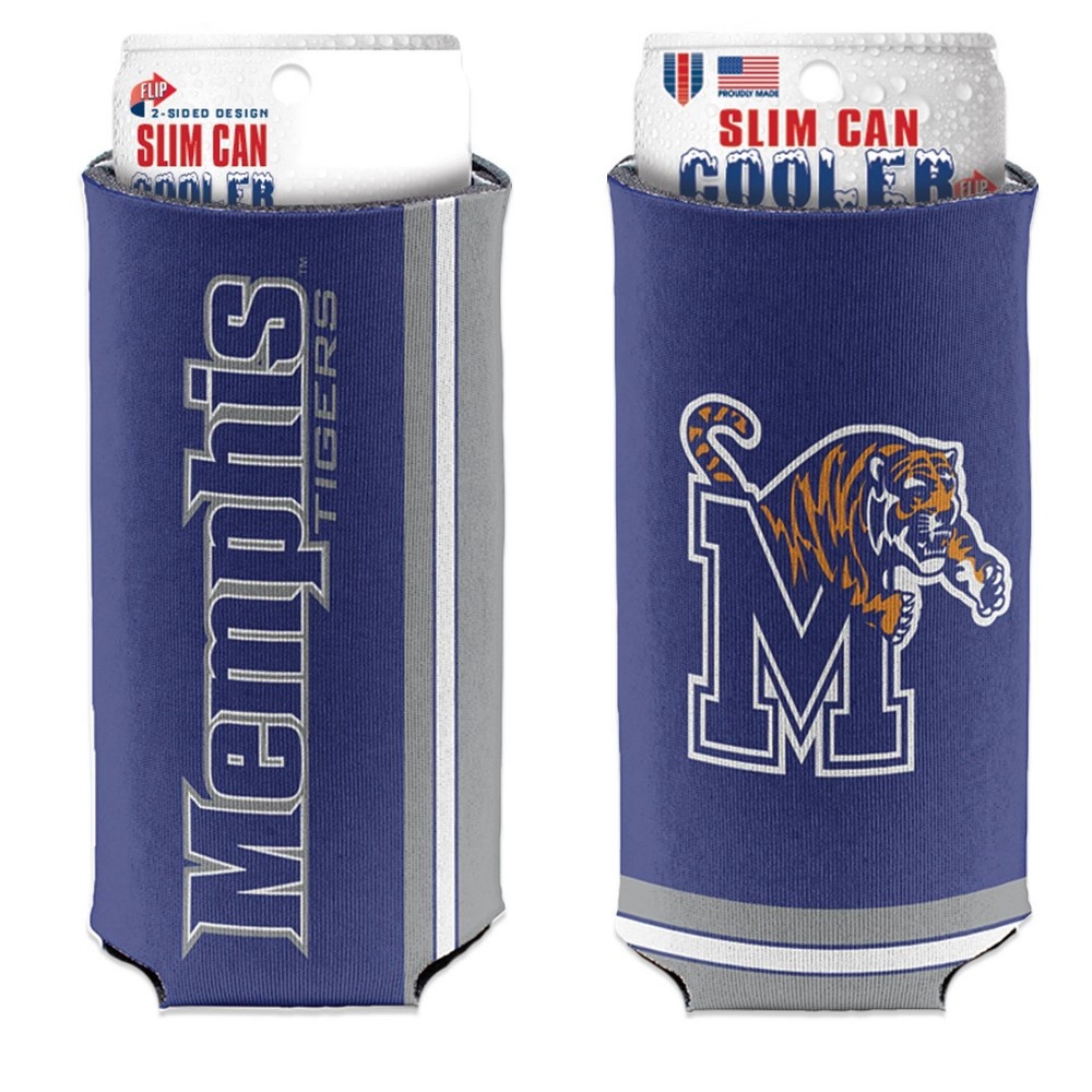 slide 3 of 3, NCAA Memphis Tigers Slim Can Cooler, 1 ct