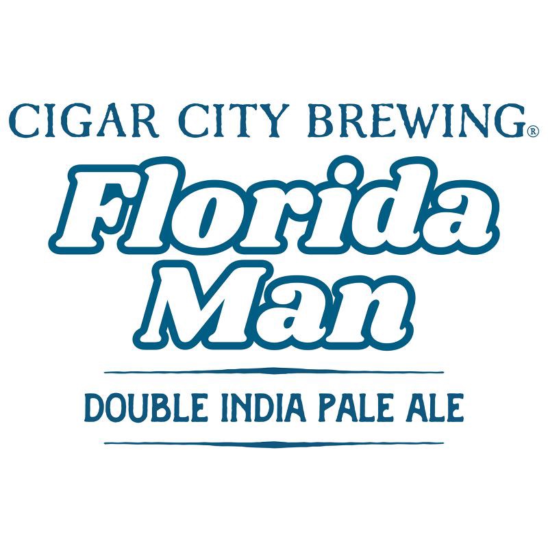 slide 7 of 7, Cigar City Brewing Cigar City Florida Man Double IPA Beer - 6pk/12 fl oz Cans, 6 ct; 12 fl oz