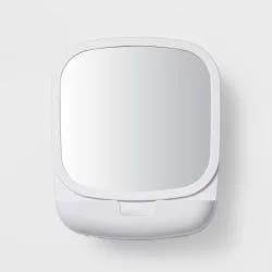 Swivel Suction Mirror White - Room Essentials