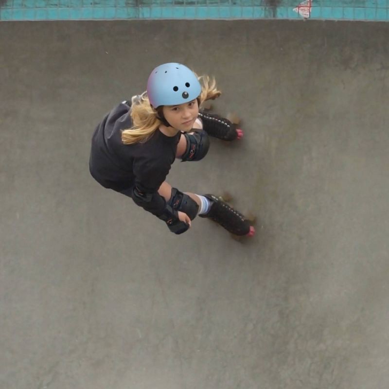 slide 7 of 8, Eight Ball Kids' 8+ Helmet - Sunset Fade: Medium, Padded, Vented, Adjustable Strap, 1 ct