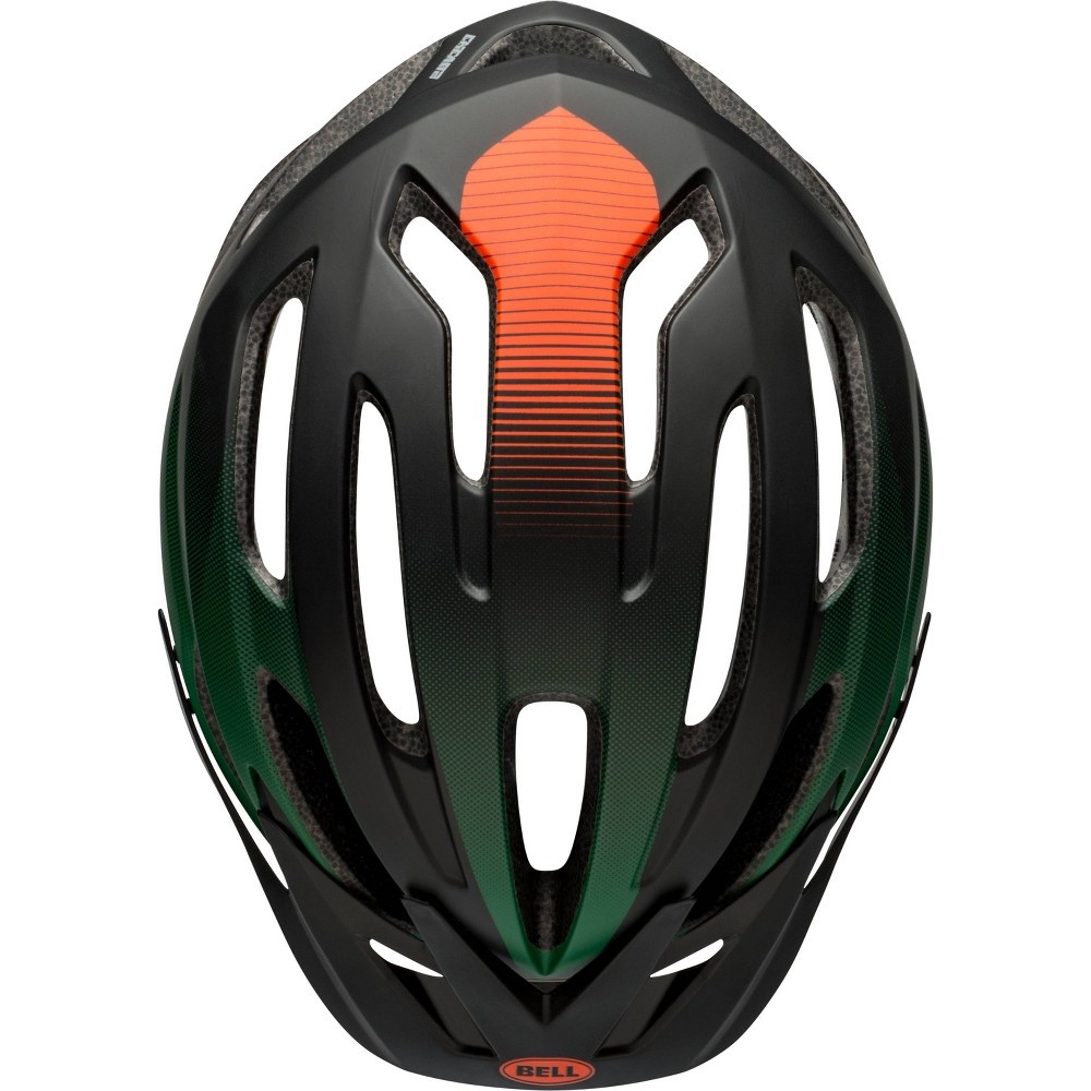 slide 4 of 7, Bell Chicane Adult Bike Helmet - Green/Orange, 1 ct