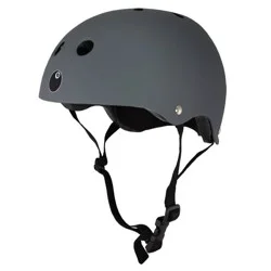 Eight Ball Kids' 8+ Helmet - Gun Metal: Medium, Padded, Vented, Adjustable Strap