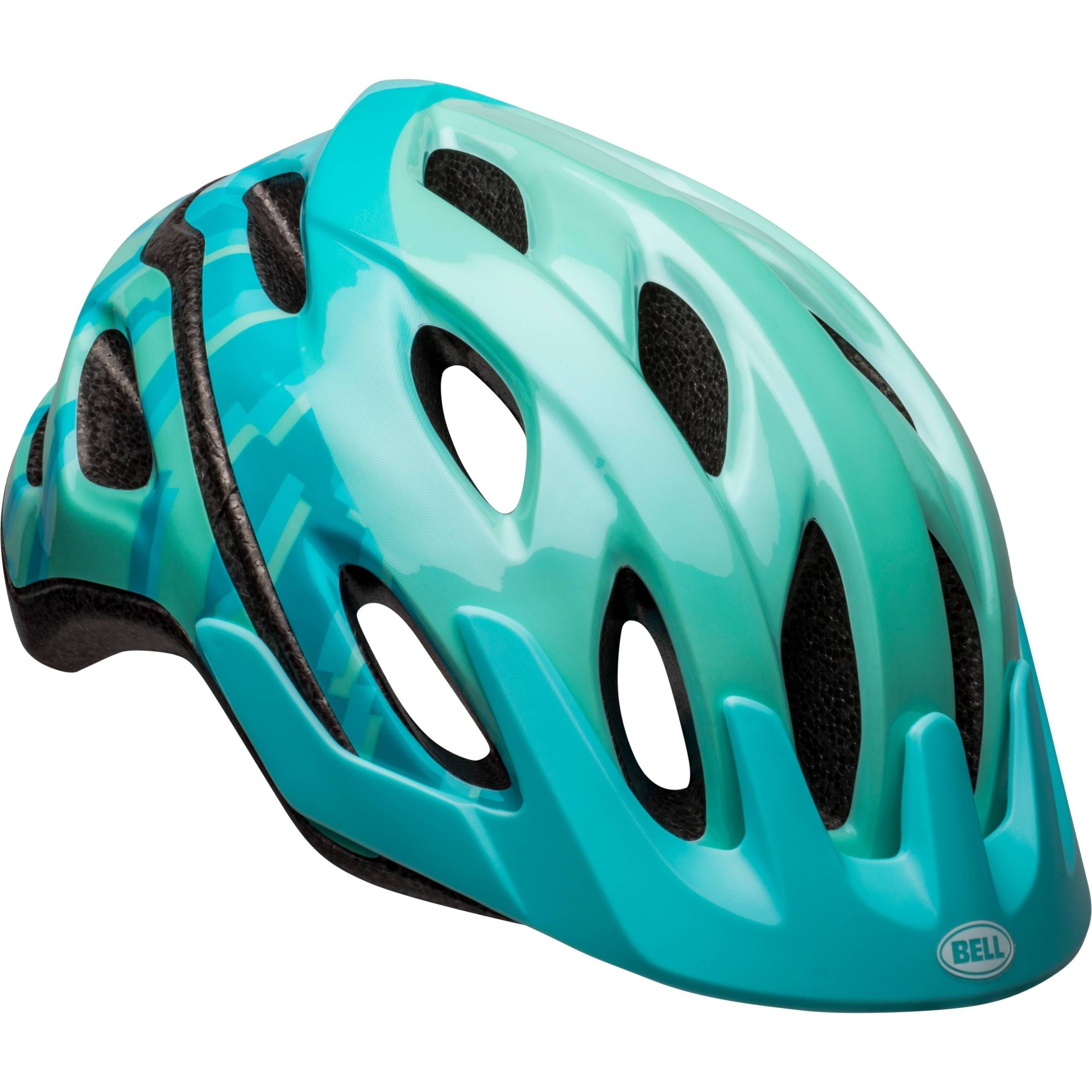 slide 1 of 7, Bell Rev Child Bike Helmet - Teal, 1 ct