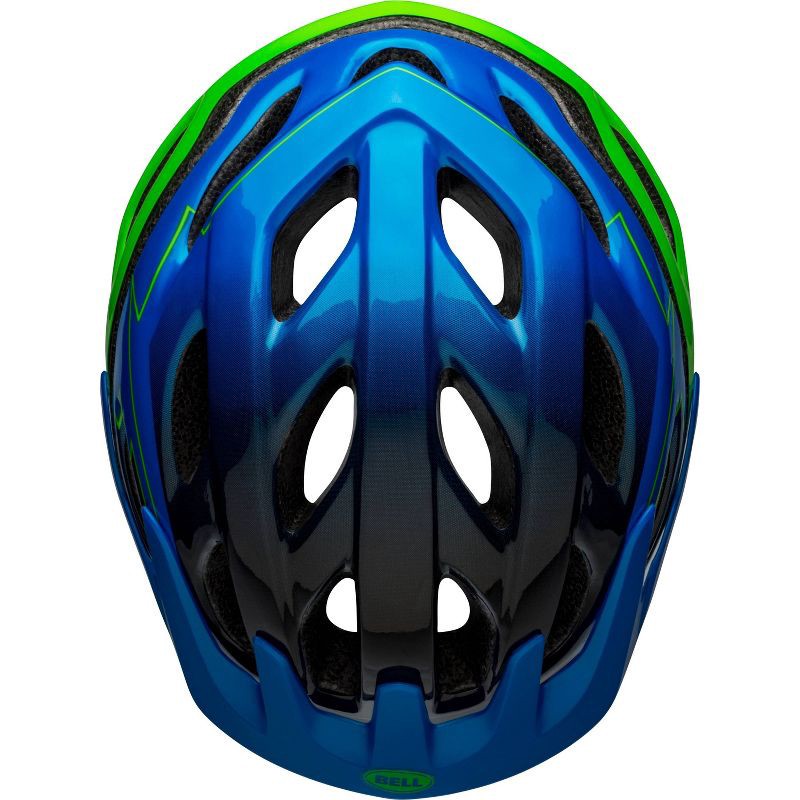 slide 7 of 7, Bell Rev Child Bike Helmet - Blue/Green, 1 ct