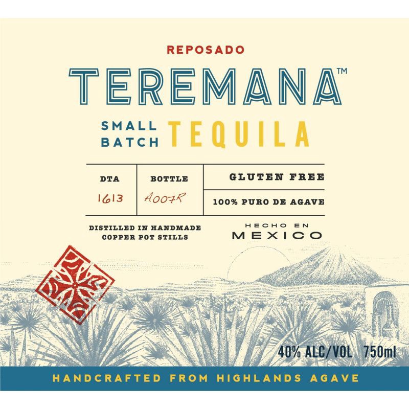 slide 9 of 9, Teremana Reposado Tequila - 750ml Bottle, 750 ml