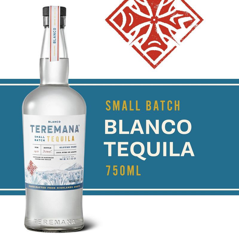 slide 2 of 9, Teremana Blanco Tequila - 750ml Bottle, 750 ml