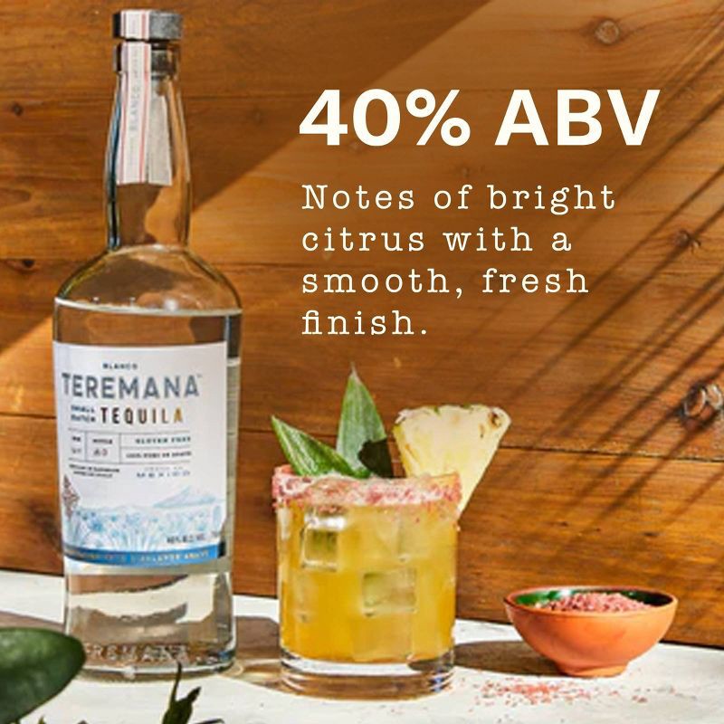 slide 4 of 9, Teremana Blanco Tequila - 750ml Bottle, 750 ml