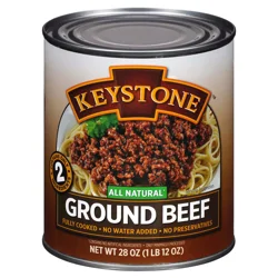 Keystone All Natural Ground Beef - 28 oz