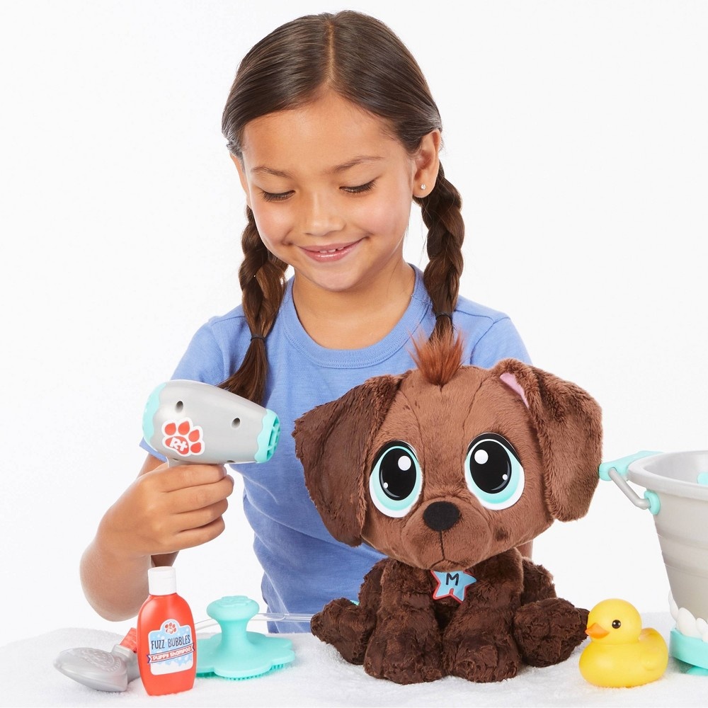 Little Tikes Rescue Tales Scrub 'n Groom Bathtub Playset w/ Chocolate