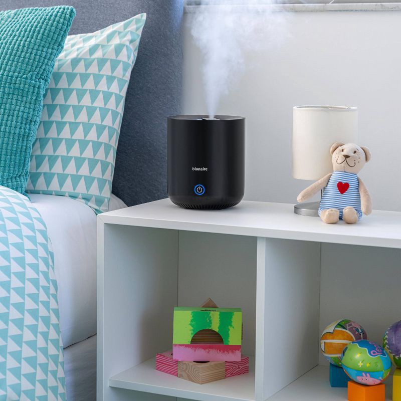 slide 7 of 7, Bionaire 0.36gal Antimicrobial Top Fill Ultrasonic Cool Mist Humidifier, 0.36 gal