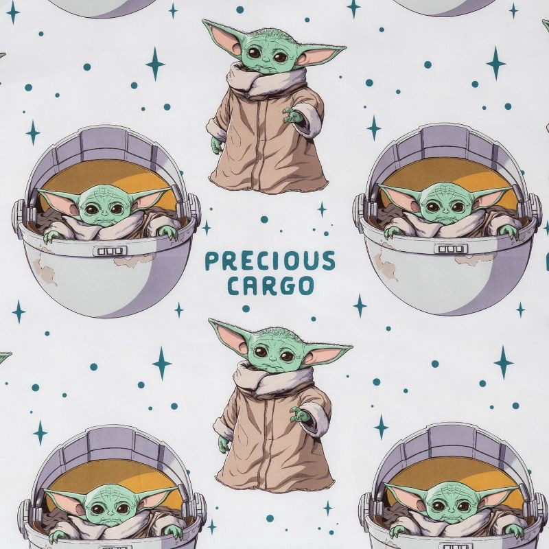 slide 3 of 3, Twin Star Wars: The Mandalorian The Child Kids' Sheet Set, 1 ct
