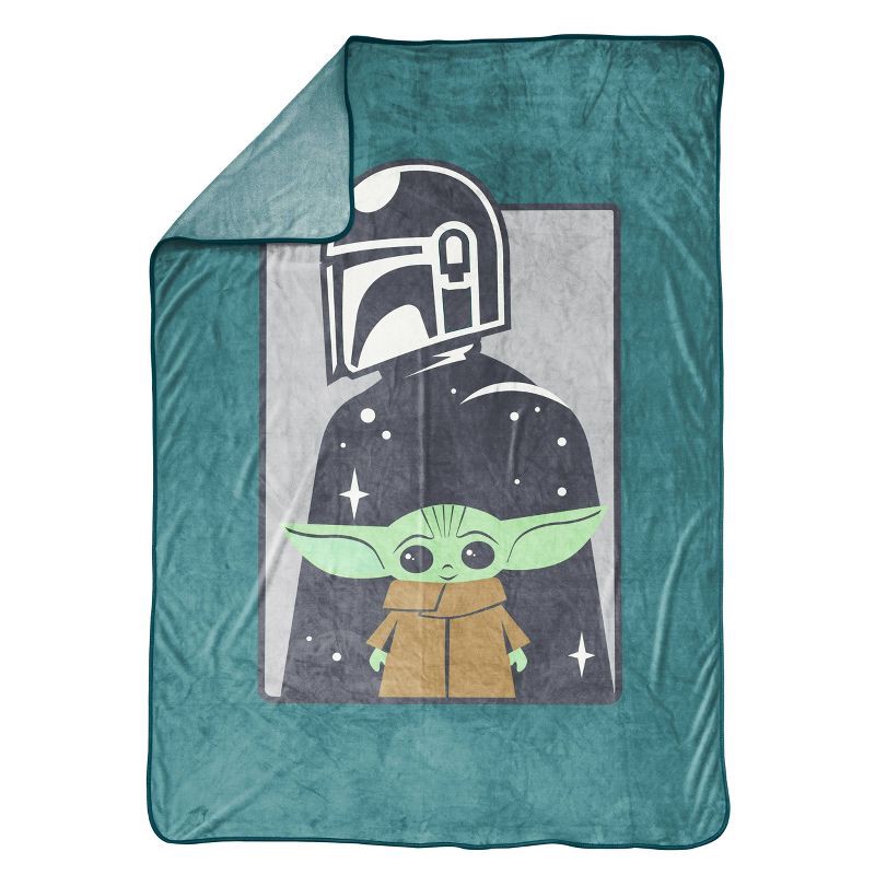 slide 2 of 5, Star Wars: The Mandalorian The Child Blanket, 1 ct