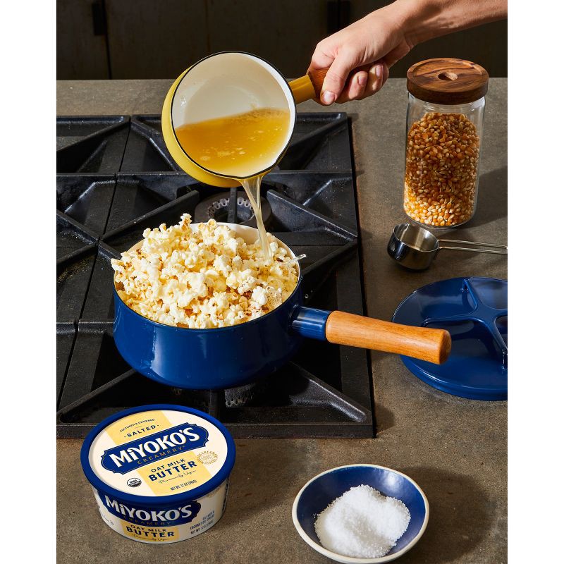 slide 6 of 11, Miyoko's Creamery Miyoko's Organic Salted Oat Milk Cultured Vegan Plant Based Butter - 12oz, 12 oz