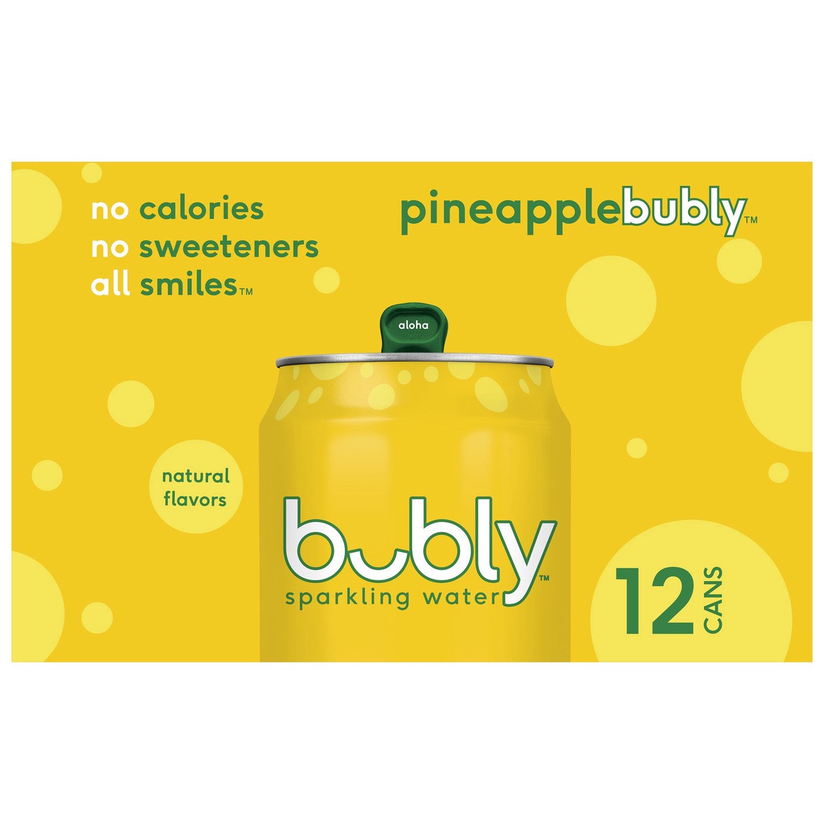 slide 5 of 5, bubly Flavored Water - 9 lb, 9 lb