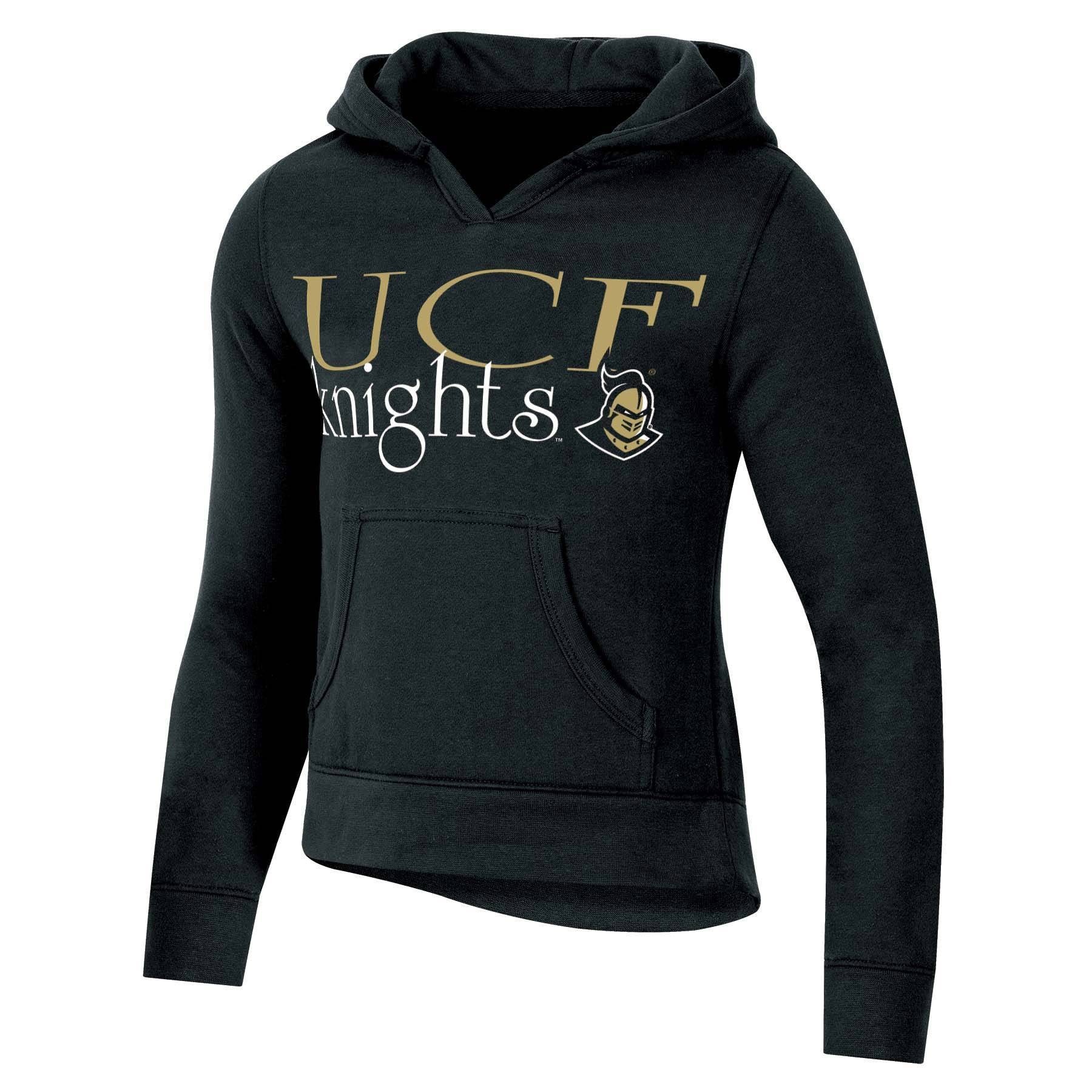 slide 1 of 2, NCAA UCF Knights Girls' Split Neck Hoodie - XL, 1 ct