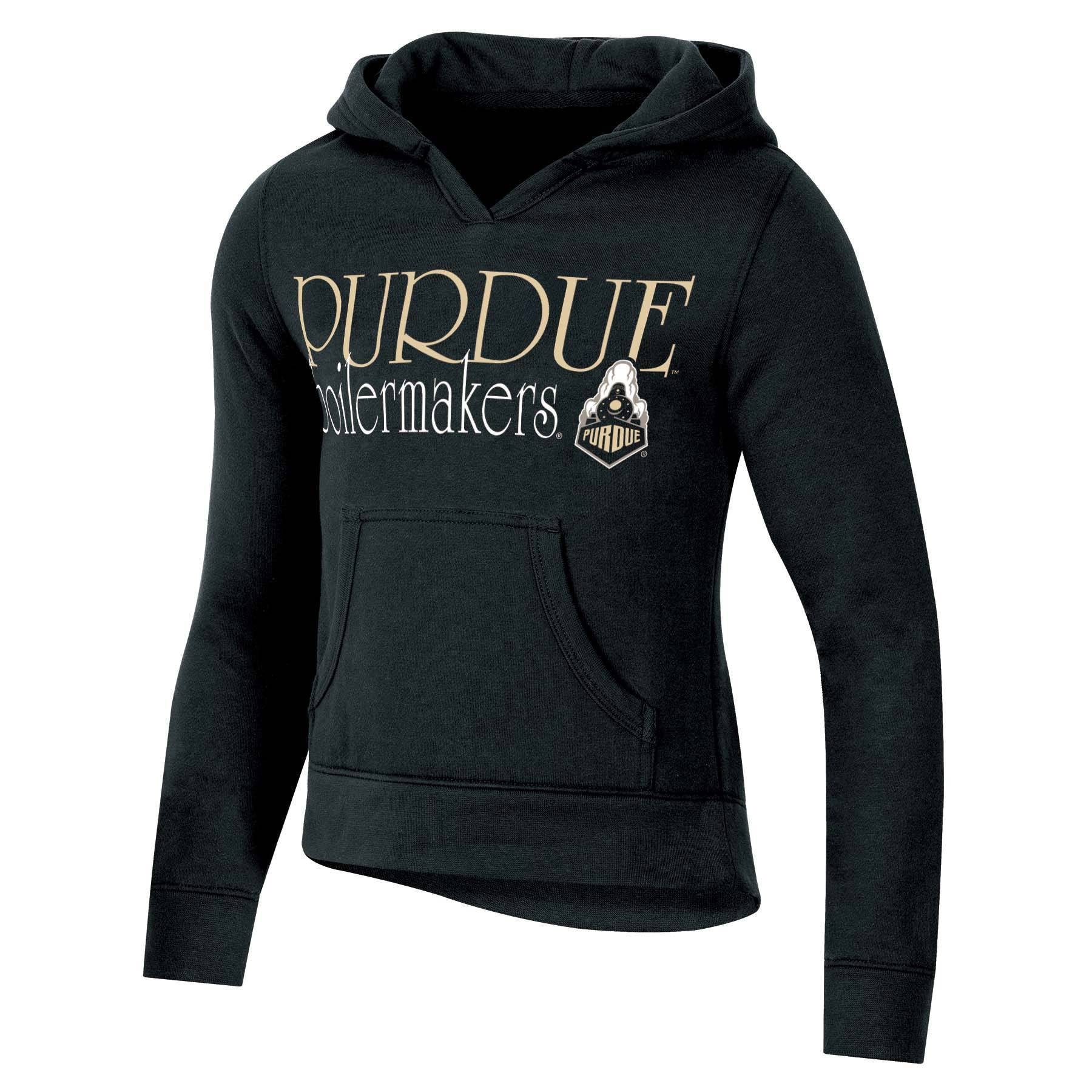 slide 1 of 2, NCAA Purdue Boilermakers Girls' Split Neck Hoodie - XL, 1 ct