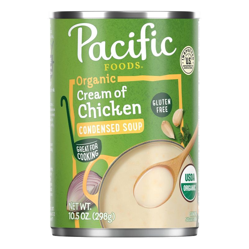 slide 8 of 11, Pacific Foods Organic Gluten Free Condensed Cream of Chicken Soup - 10.5oz, 10.5 oz