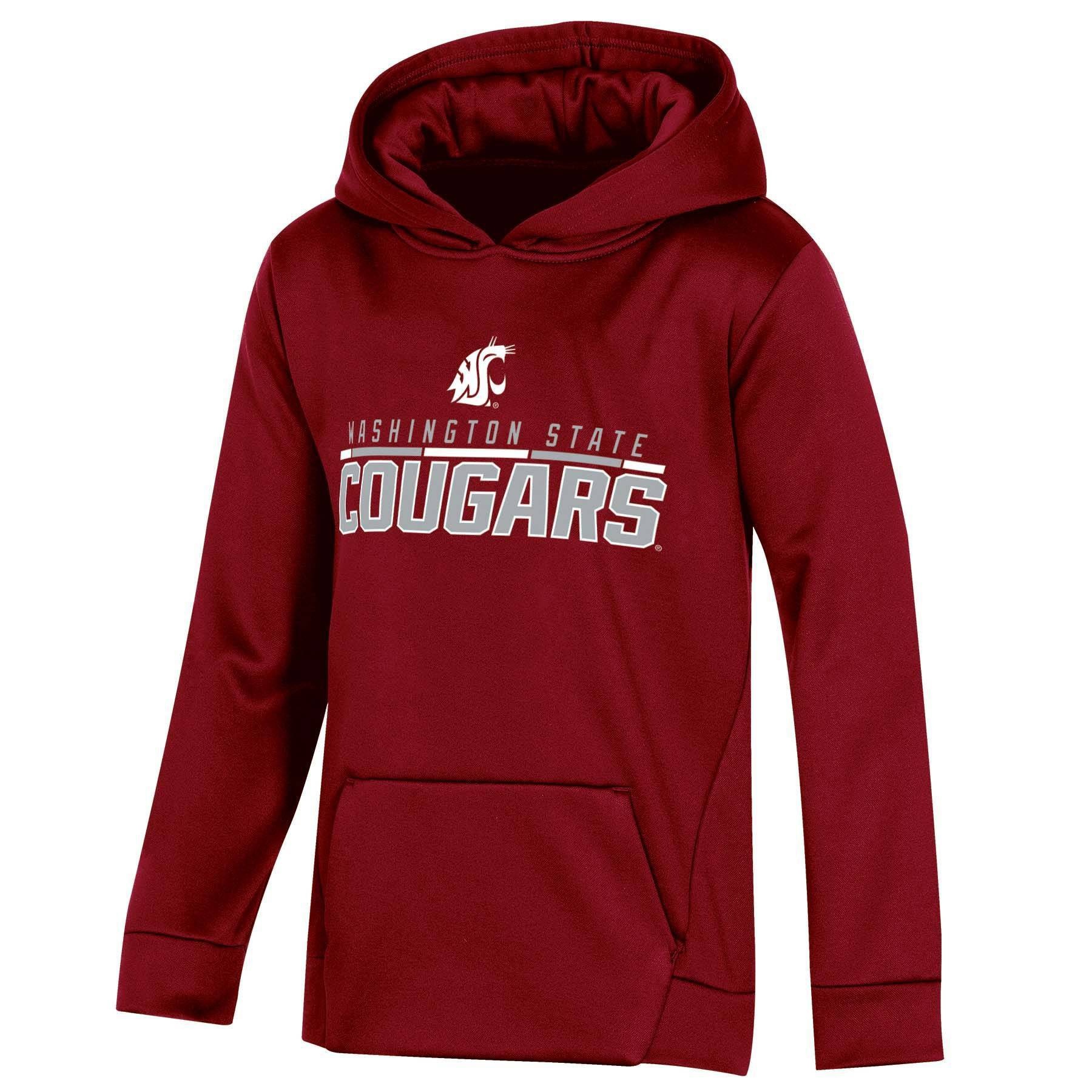 slide 1 of 2, NCAA Washington State Cougars Boys' Pullover Hoodie - XL, 1 ct