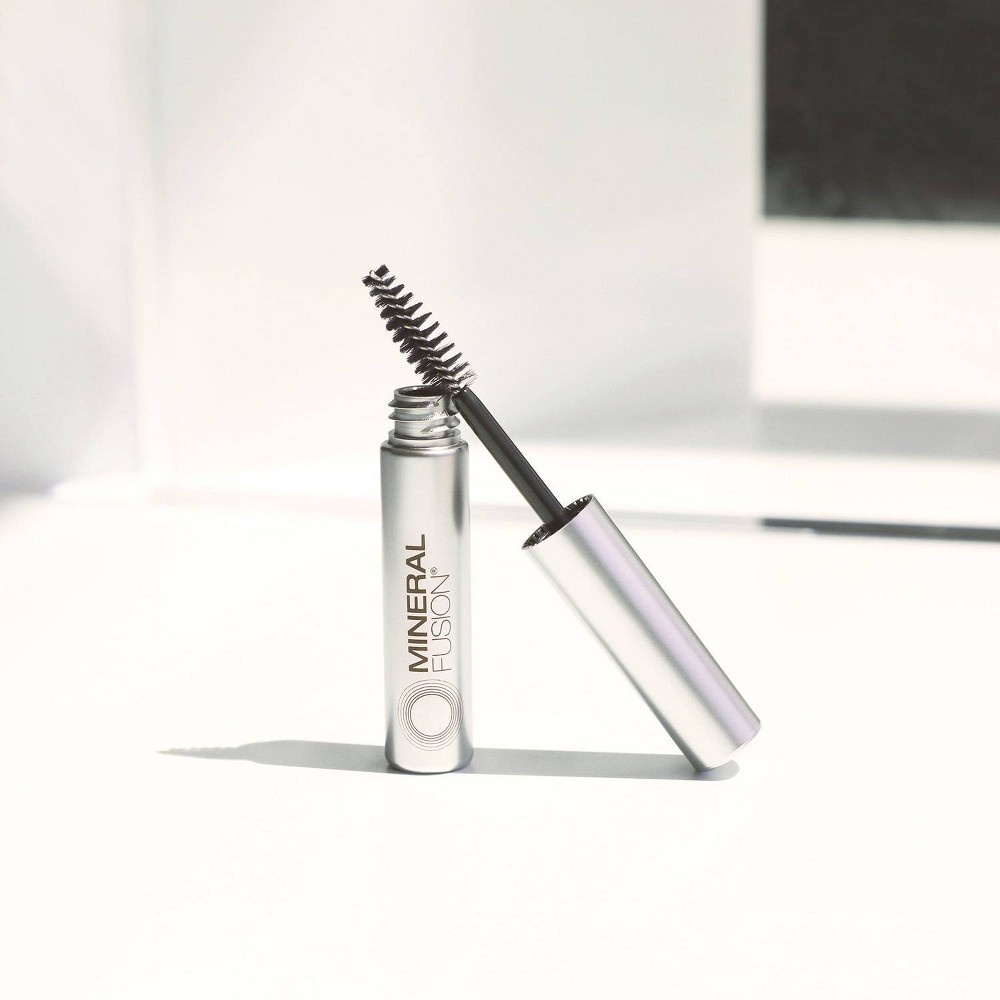 slide 2 of 4, Mineral Fusion Mini Volumizing Mascara - Jet, 0.13 fl oz