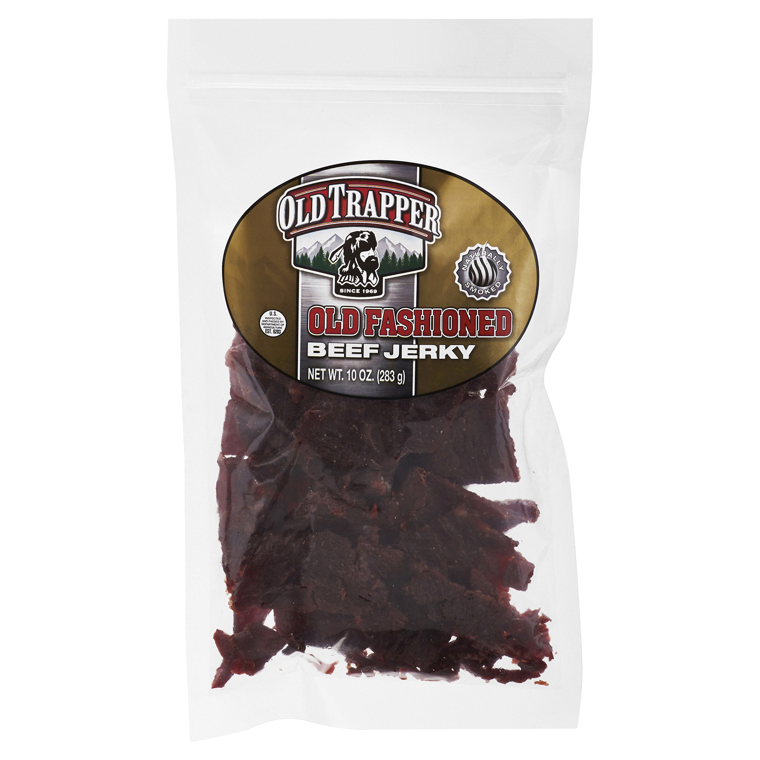 slide 1 of 1, Old Trapper Old Fashioned Beef Jerky 10 oz, 10 oz