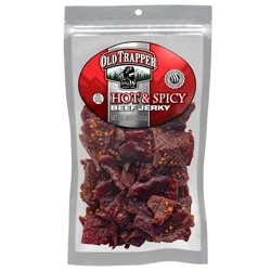 Old Trapper Hot & Spicy Beef Jerky 10 oz