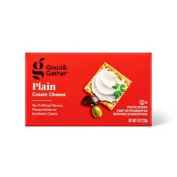 Plain Block Cream Cheese Bar - 8oz - Good & Gather™