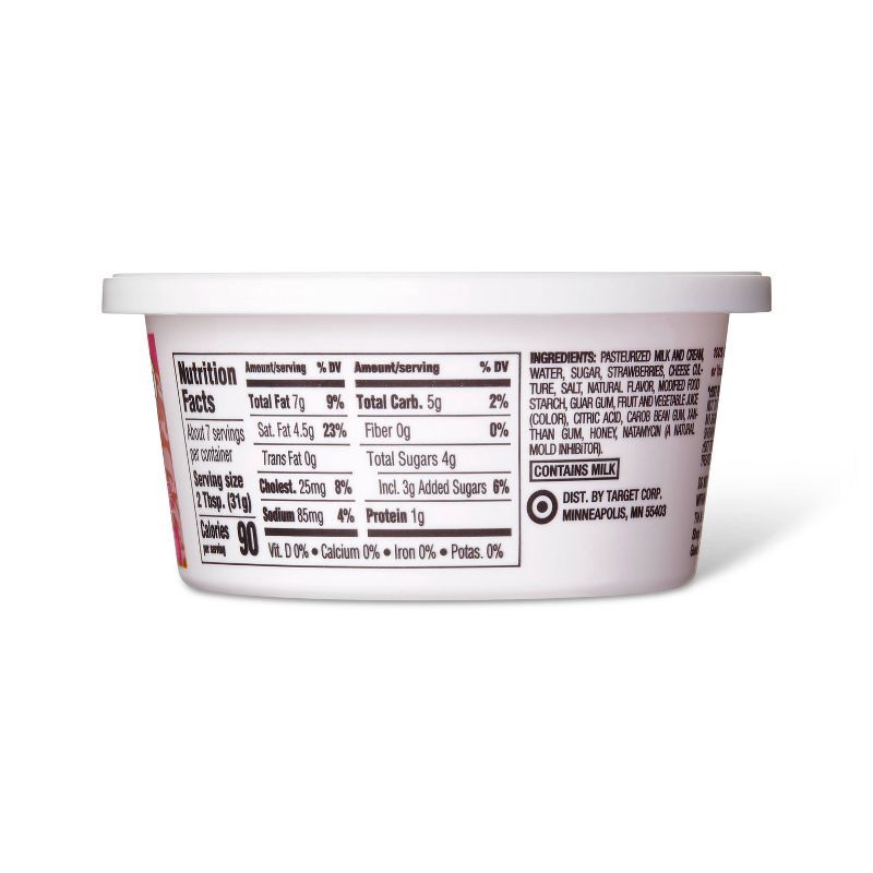 slide 3 of 3, Strawberry Cream Cheese Spread - 8oz - Good & Gather™, 8 oz