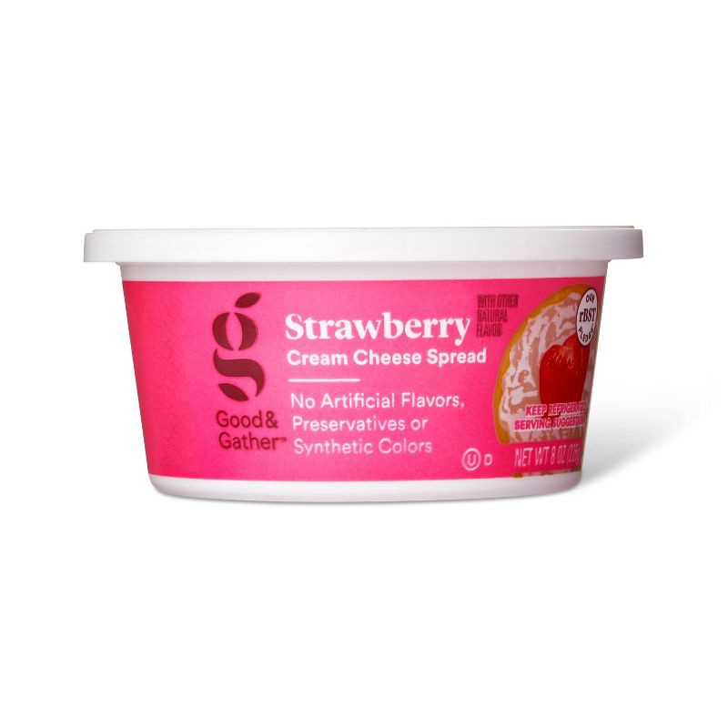 slide 1 of 3, Strawberry Cream Cheese Spread - 8oz - Good & Gather™, 8 oz