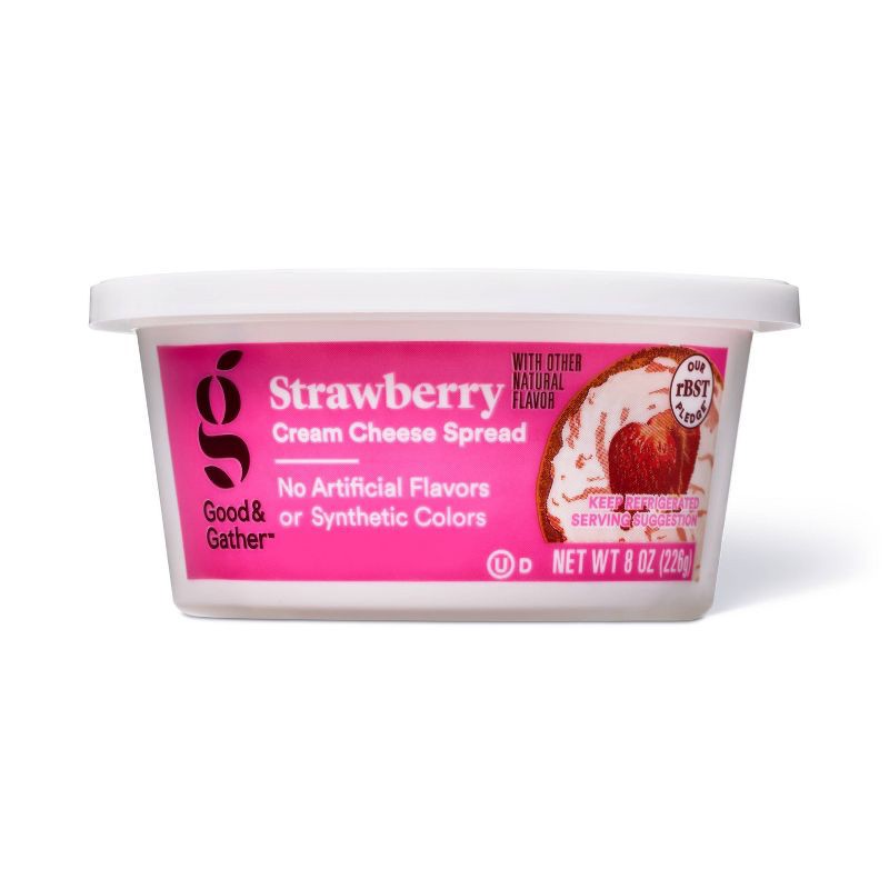 slide 1 of 5, Strawberry Cream Cheese Spread - 8oz - Good & Gather™, 8 oz