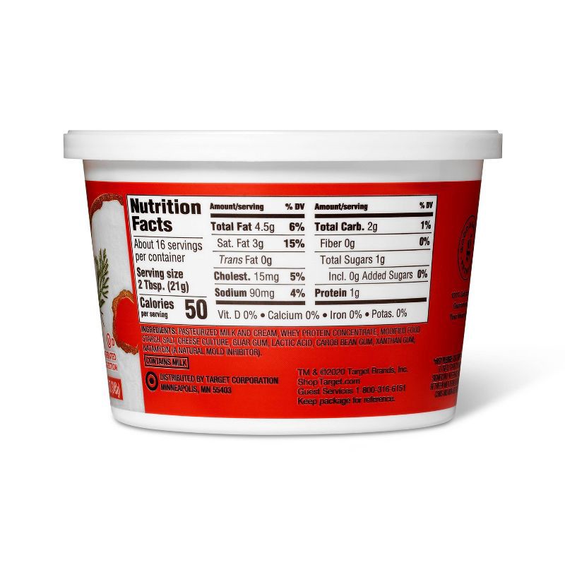 Whipped Plain Cream Cheese Spread - 12oz - Good & Gather 12 oz | Shipt