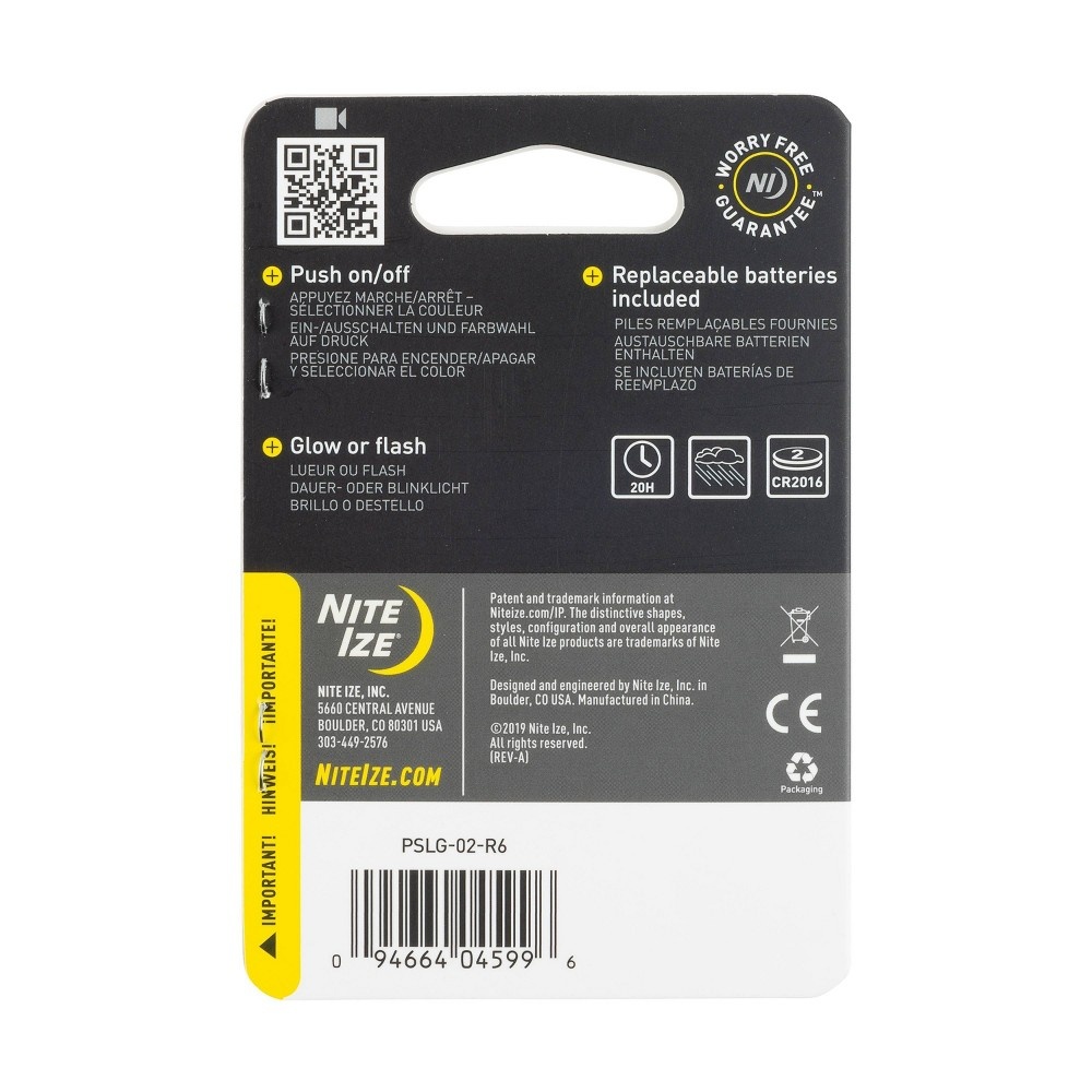 slide 2 of 3, Nite Ize LED Dog Collar - White, 1 ct