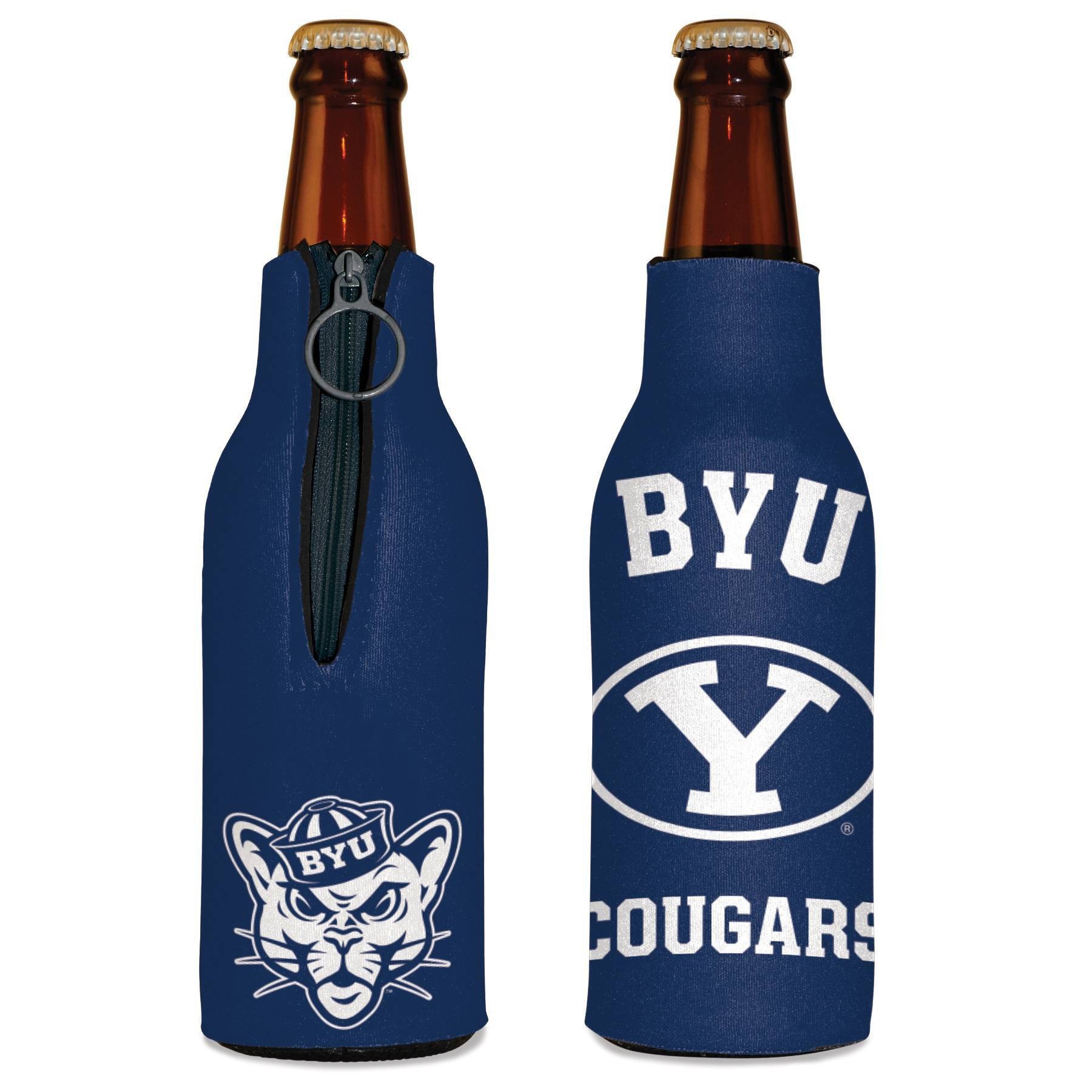 slide 1 of 1, NCAA BYU Cougars Bottle Cooler, 1 ct