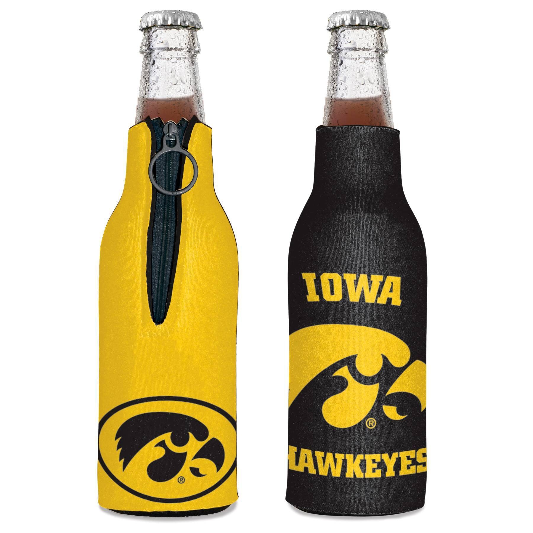 slide 1 of 1, NCAA Iowa Hawkeyes Bottle Cooler, 1 ct