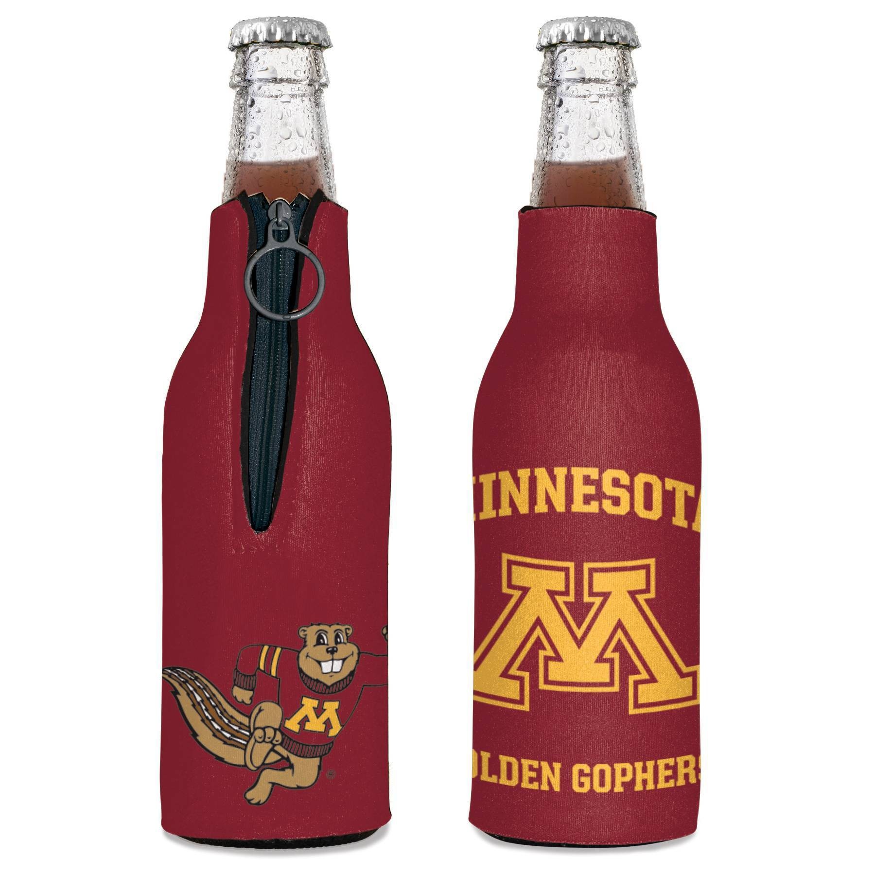 slide 1 of 1, NCAA Minnesota Golden Gophers Bottle Cooler, 1 ct