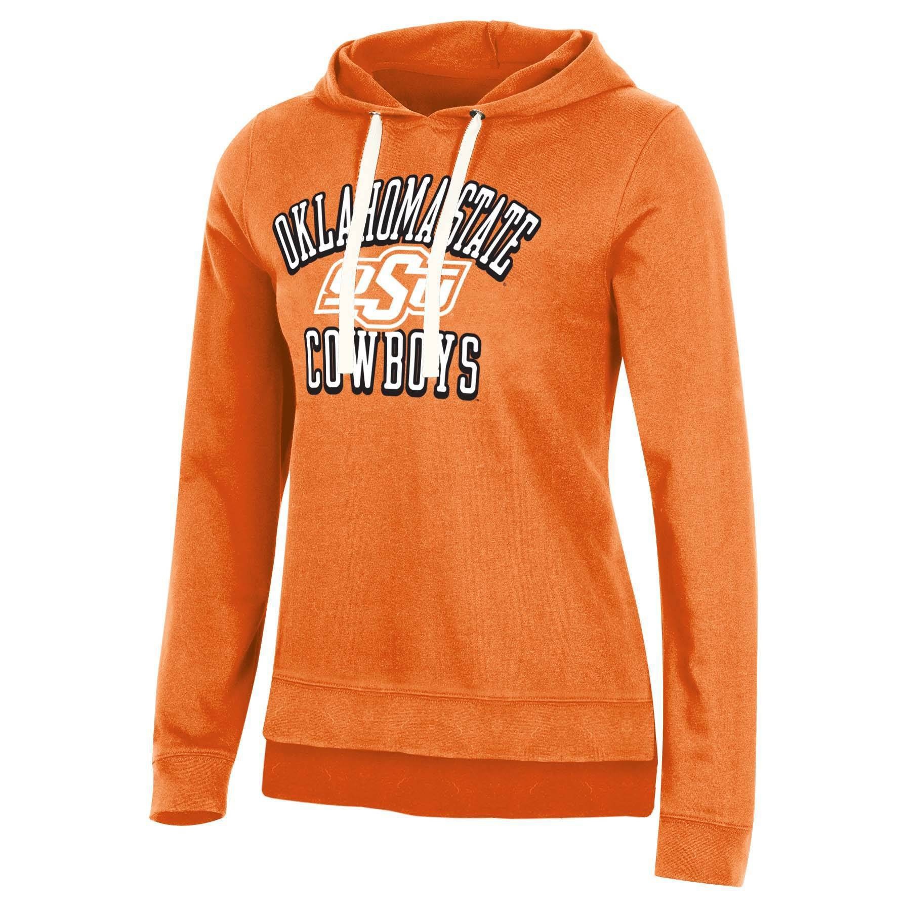 slide 1 of 2, NCAA Oklahoma State Cowboys Women's Fleece Hooded Sweatshirt - XL, 1 ct