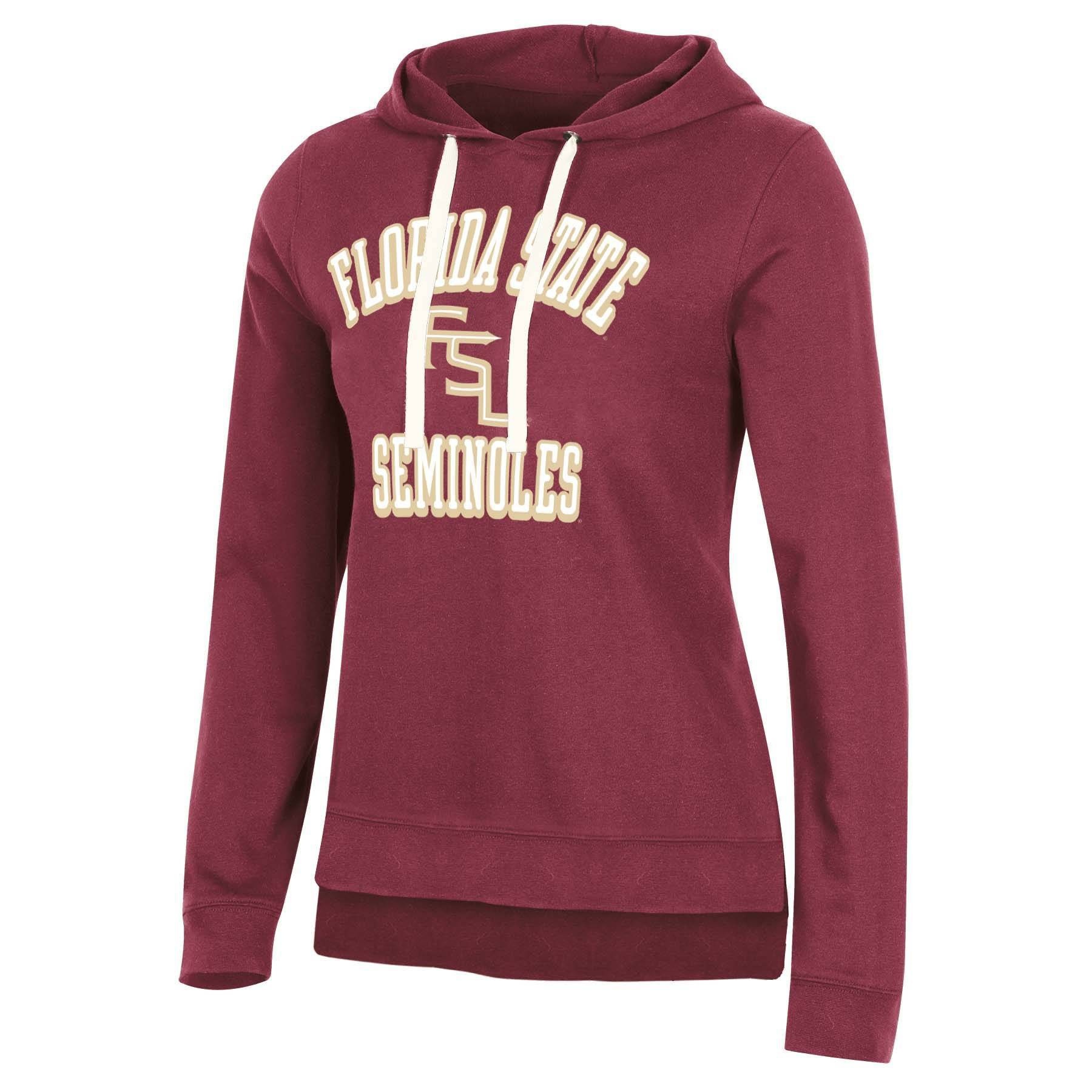 slide 1 of 2, NCAA Florida State Seminoles Women's Fleece Hooded Sweatshirt - XL, 1 ct