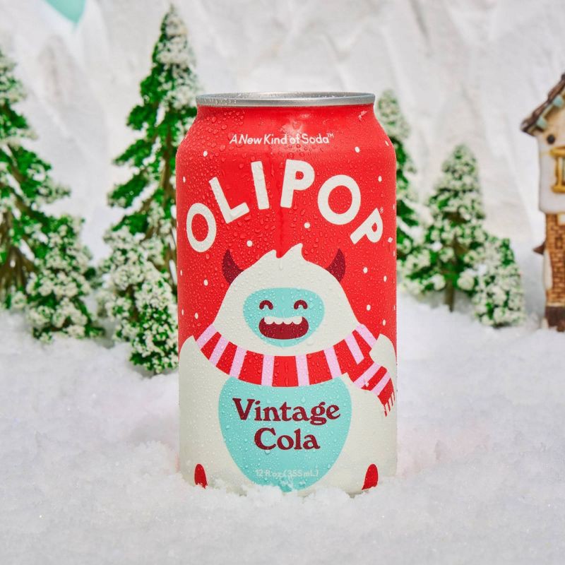 slide 6 of 6, OLIPOP Vintage Cola Prebiotic Soda - 12 fl oz Can, 12 fl oz