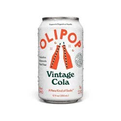 OLIPOP 9g Fiber Prebiotic Soda Vintage Cola - 12 fl oz