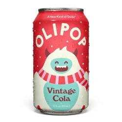 OLIPOP Vintage Cola Prebiotic Soda - 12 fl oz Can