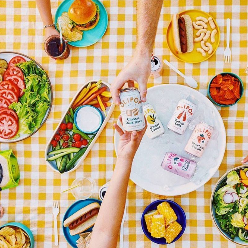 slide 8 of 9, OLIPOP Strawberry Vanilla Prebiotic Soda - 12 fl oz Can, 12 fl oz