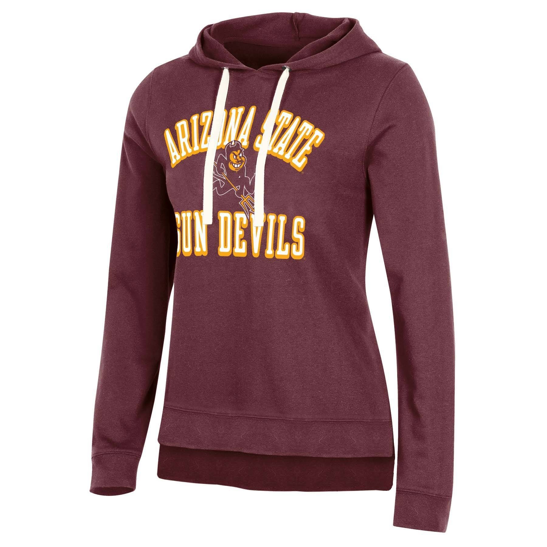 slide 1 of 2, NCAA Arizona State Sun Devils Women's Fleece Hooded Sweatshirt - XL, 1 ct