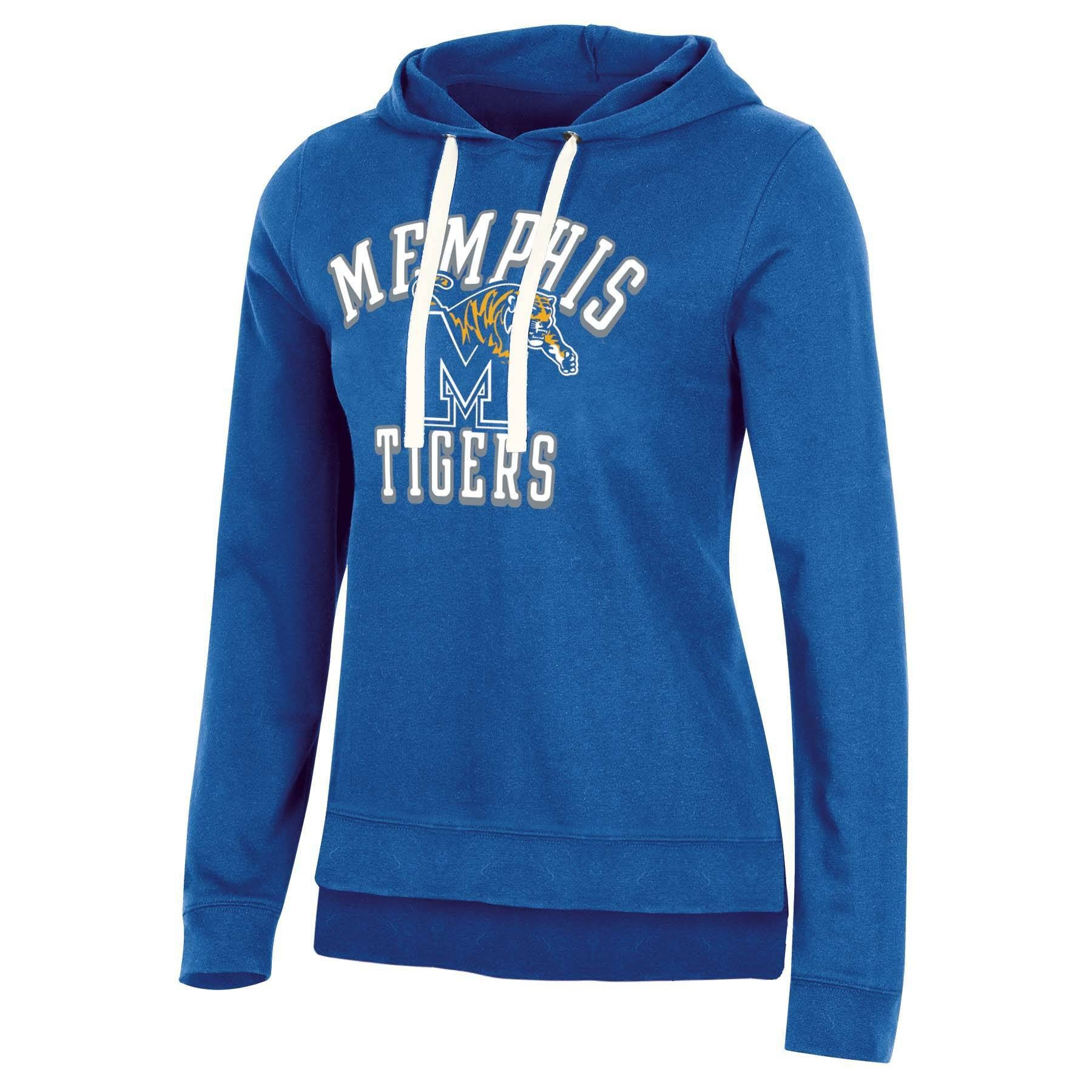 slide 1 of 2, NCAA Memphis Tigers Women's Fleece Hooded Sweatshirt - XL, 1 ct