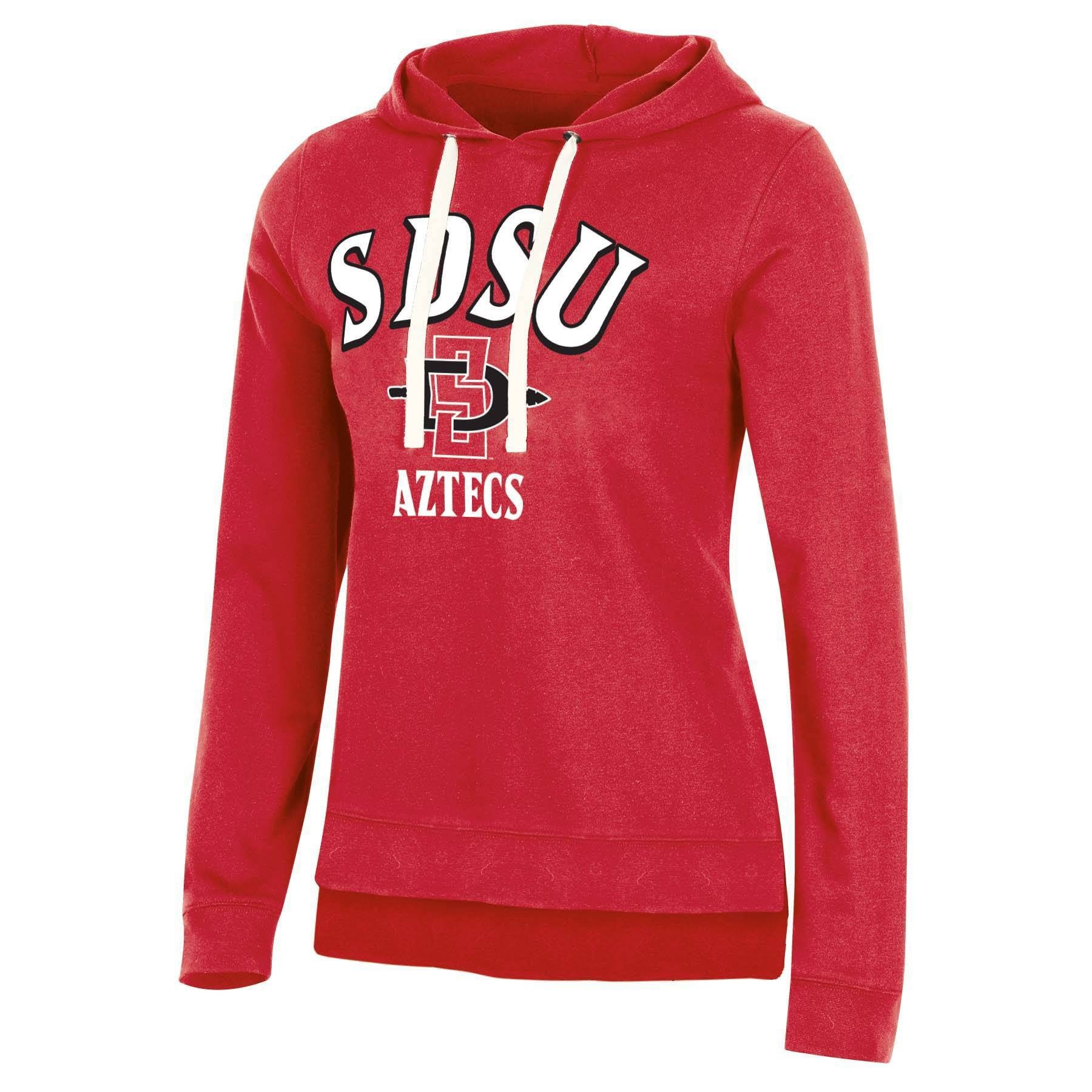 slide 1 of 2, NCAA San Diego State Aztecs Women's Fleece Hooded Sweatshirt - XL, 1 ct