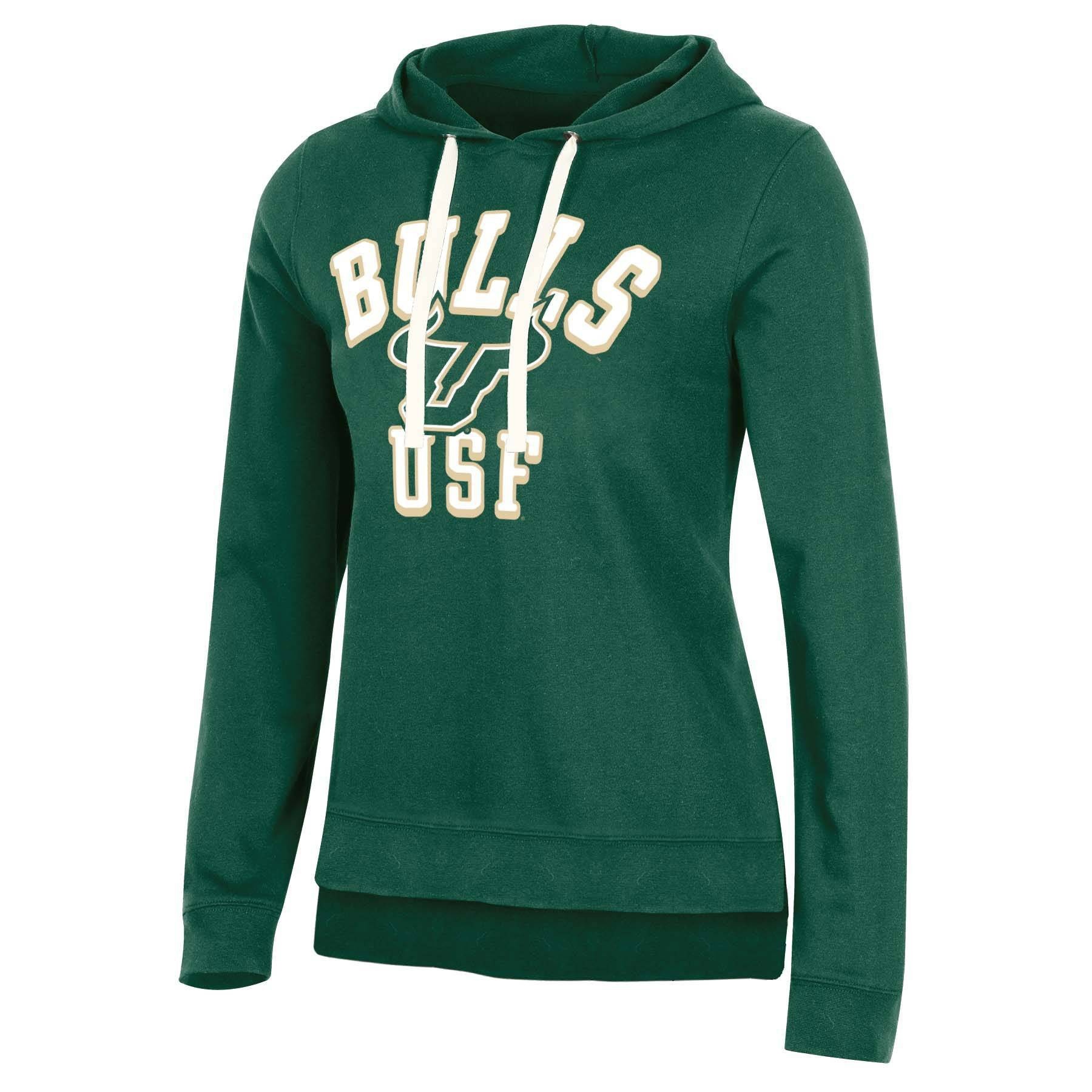 slide 1 of 2, NCAA South Florida Bulls Women's Fleece Hooded Sweatshirt - XL, 1 ct